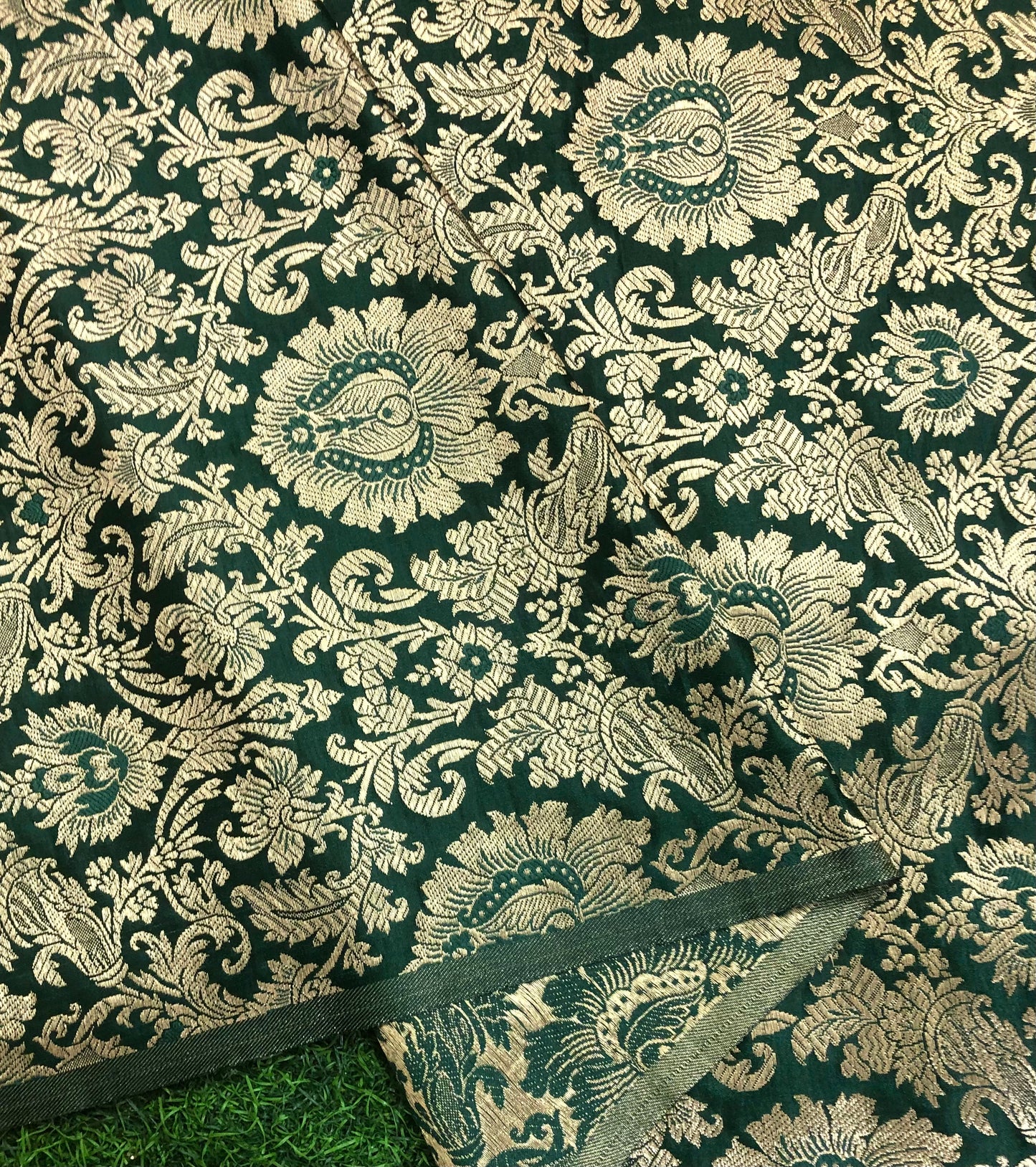 Brocade fabric by the yard/meter Jacquard damask fabric Home Decor Fabric Wedding bridal fabric DIY craft fabric Festival dress- NFAF355