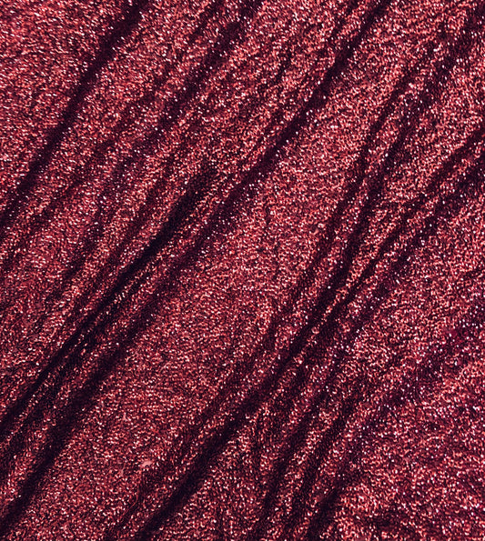 Burgundy embroidered fabric, Sequin georgette fabric, Evening dress, Bridesmaid dress, Wedding inspiration, Fabric store, Handmade - SQAF847