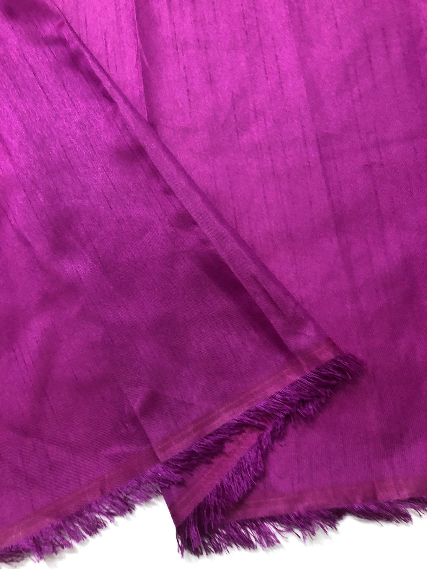 Magenta Purple Taffeta Fabric, Dress, Costume Apparel Fabric, Indian Poly Silk Fabric, Multiple yardage will come in a continuous length - TSF51