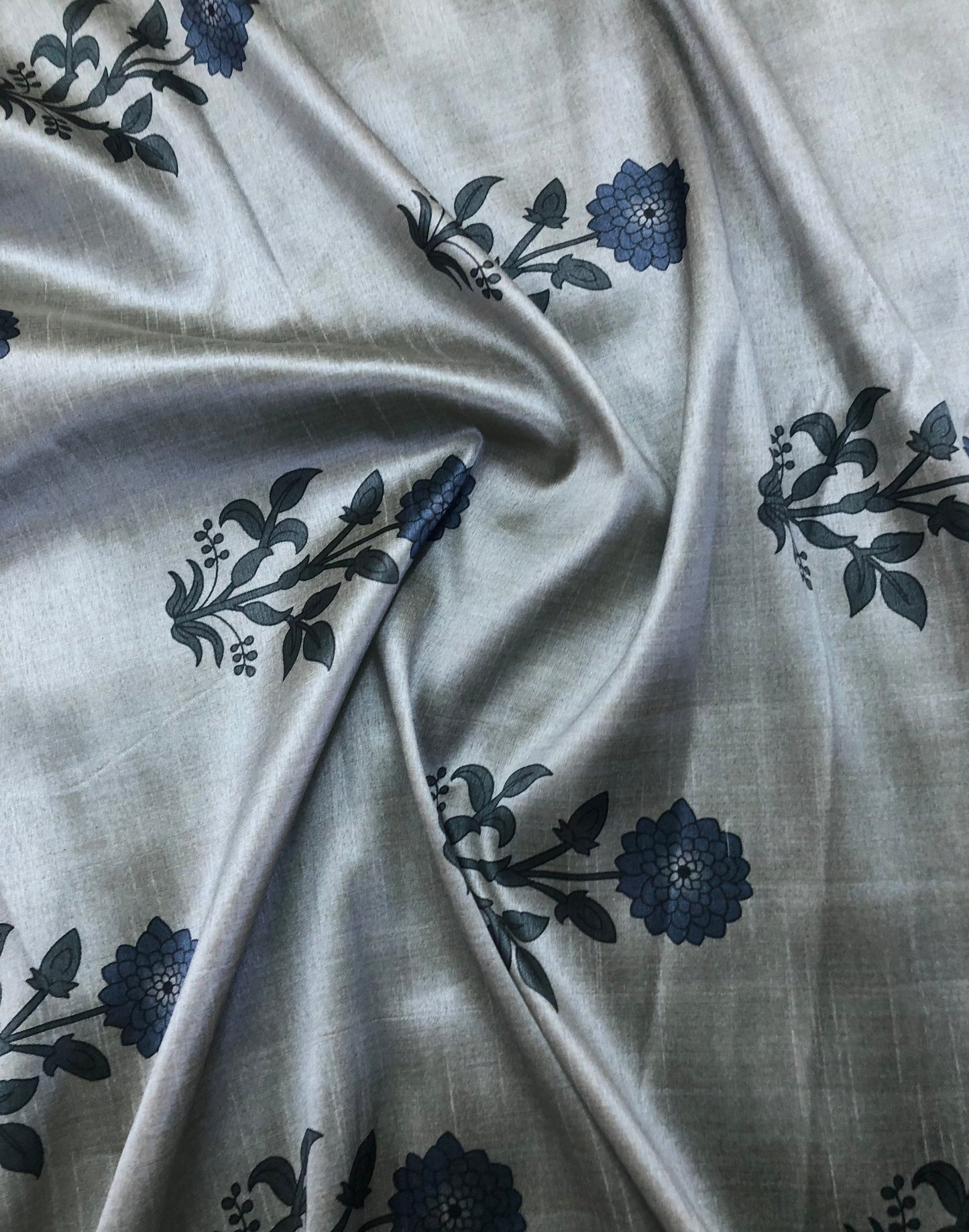 Printed Fabric Tussar rayon silk Fabric Wedding dress Silk Floral Lehenga fabric Printed fabric Summer Dress fabric Dupatta Fabric