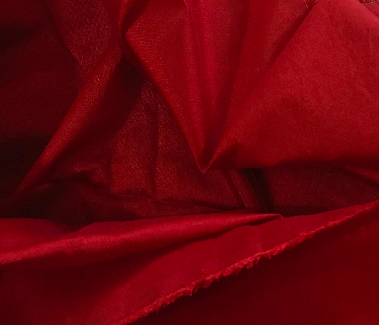 Burgundy/ maroon Taffeta Fabric, Dress, Costume Apparel Fabric, Indian Poly Silk Fabric, Fabric By Yard/ Meter, Prom dress Fabric TSF36