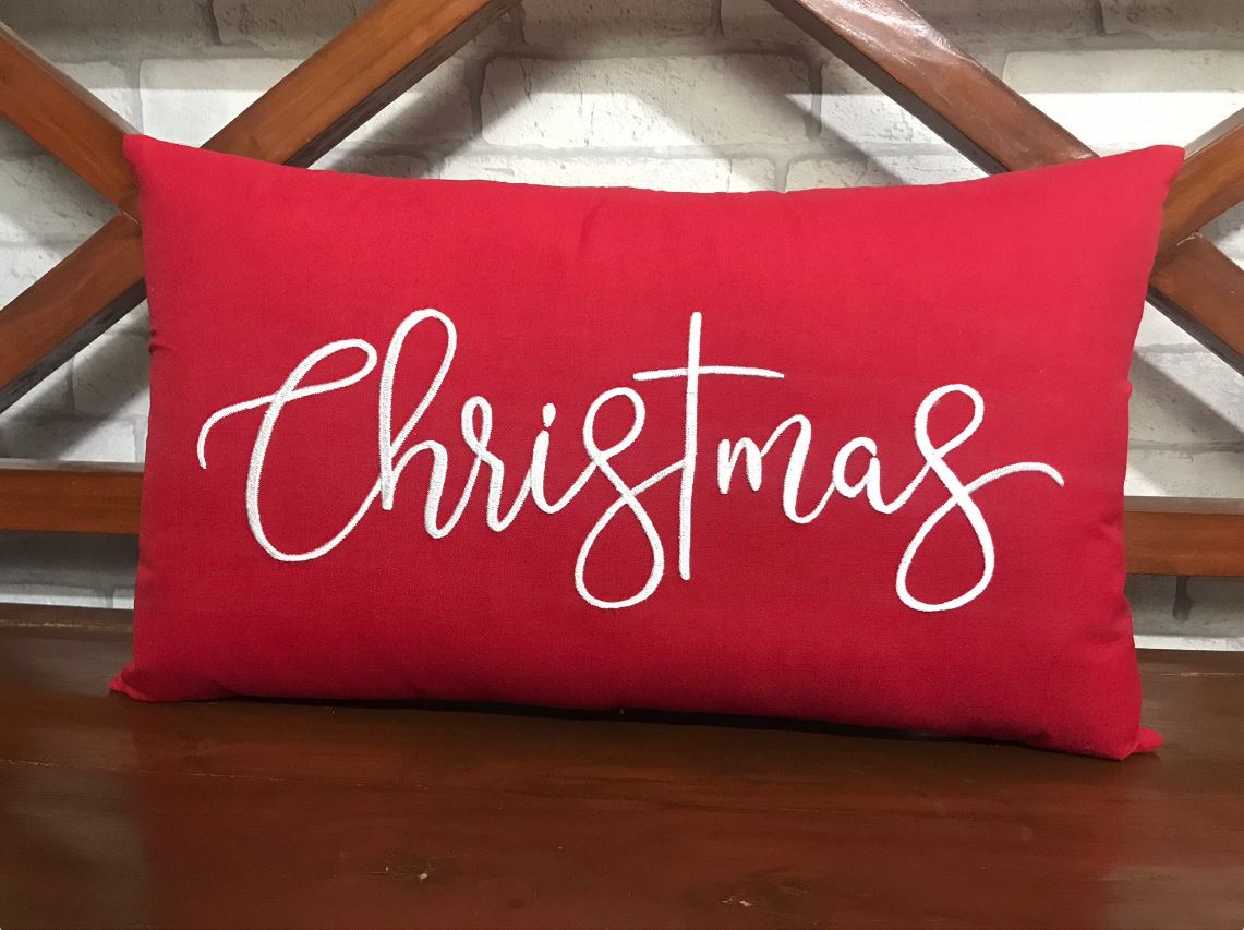 Merry Christmas Pillow, Christmas Decorations, Winter Decor, Christmas Gifts, Farmhouse decor, Cottage decor, Christmas Decor.