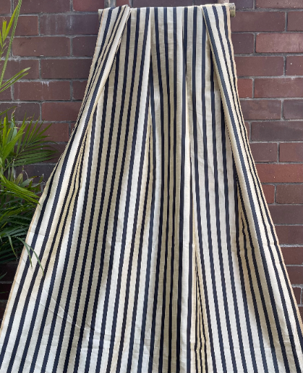 Ivory tussar silk fabric, Dress apparel fabric, Wedding dress, Home décor fabric, Bridesmaid dress, Luxury fabric - NFAF815