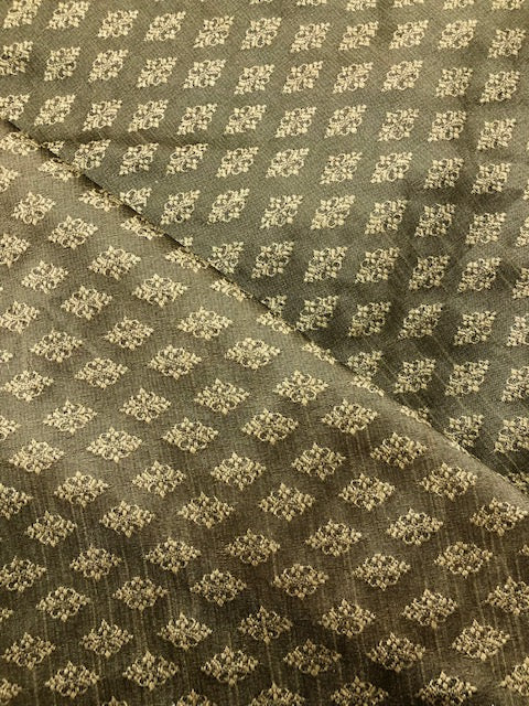 Sage green jacquard brocade Fabric, Wedding inspiration, Historical fabric, Home décor fabric, Theatre costume, Designer fabric - NFAF900