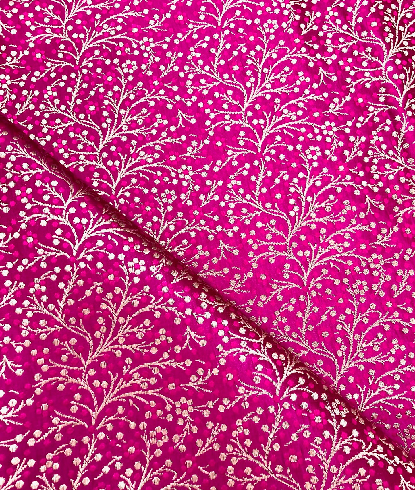 Brocade fabric Jacquard damask fabric Pink Gold brocade Wedding bridal Dress Designer fabric Silk Brocade Home Furnishing Fabric By the Yard