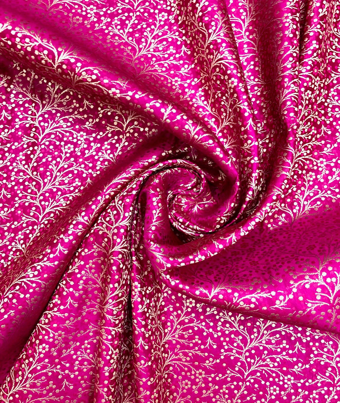 Brocade fabric Jacquard damask fabric Pink Gold brocade Wedding bridal Dress Designer fabric Silk Brocade Home Furnishing Fabric By the Yard