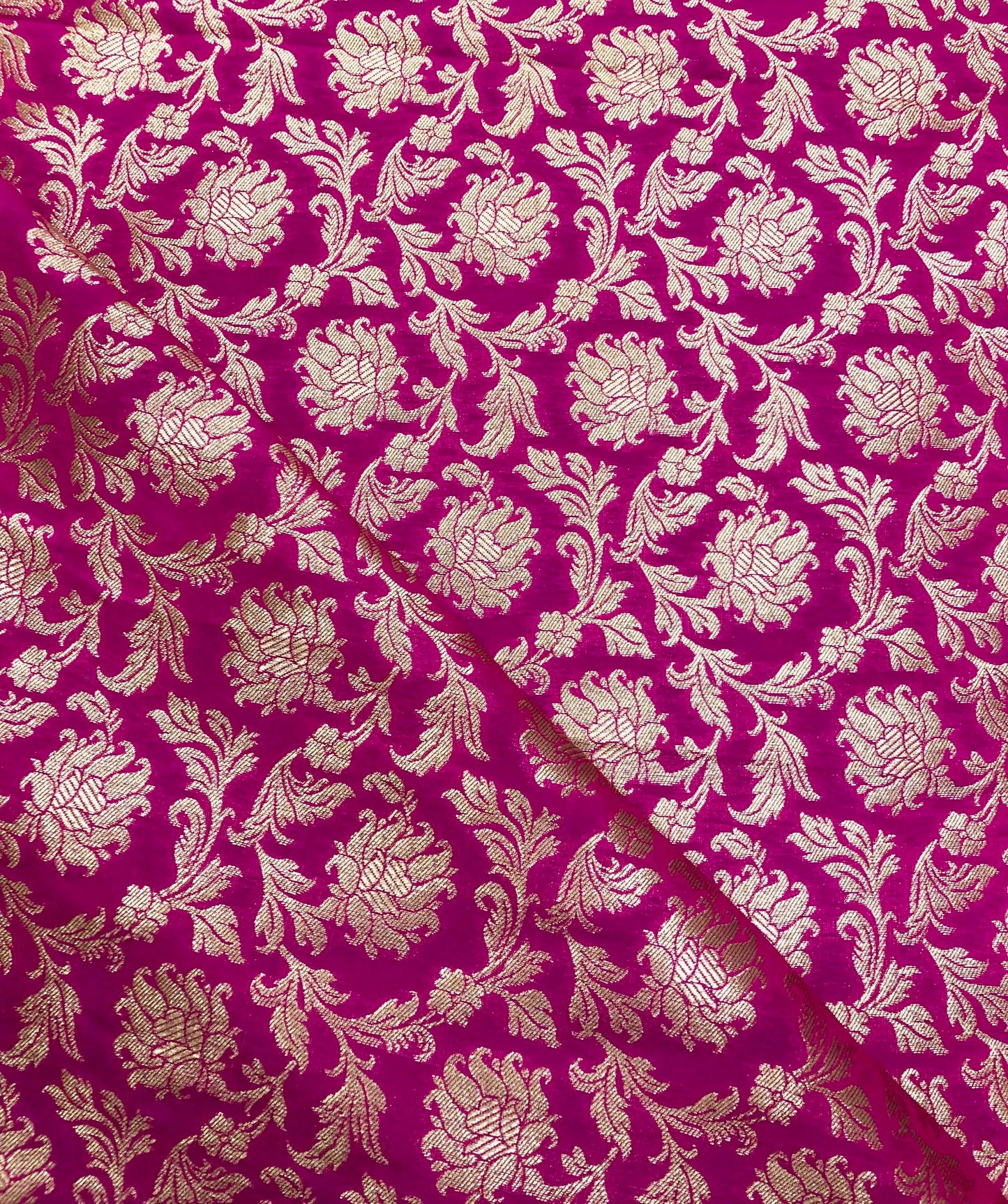 Brocade fabric Pink Gold Rayon silk Jacquard Brokat Tissu Designer Jacquard Fabric Luxury Wedding fabric, Fabric by the yard/ meter -NFAF204