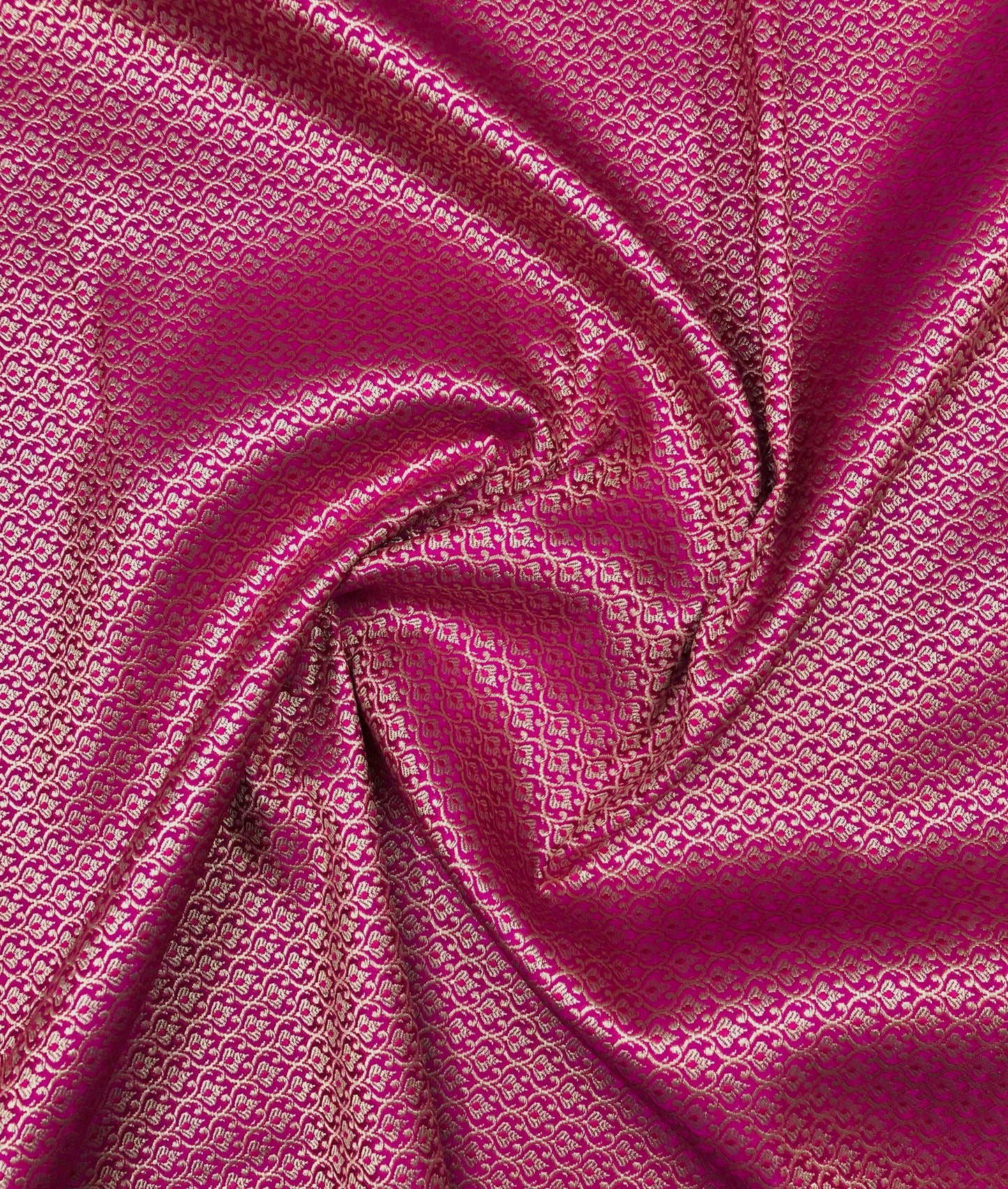 Brocade fabric Jacquard damask fabric Pink Gold brocade Wedding bridal Dress Designer fabric Silk Brocade Home Furnishing Fabric By the Yard