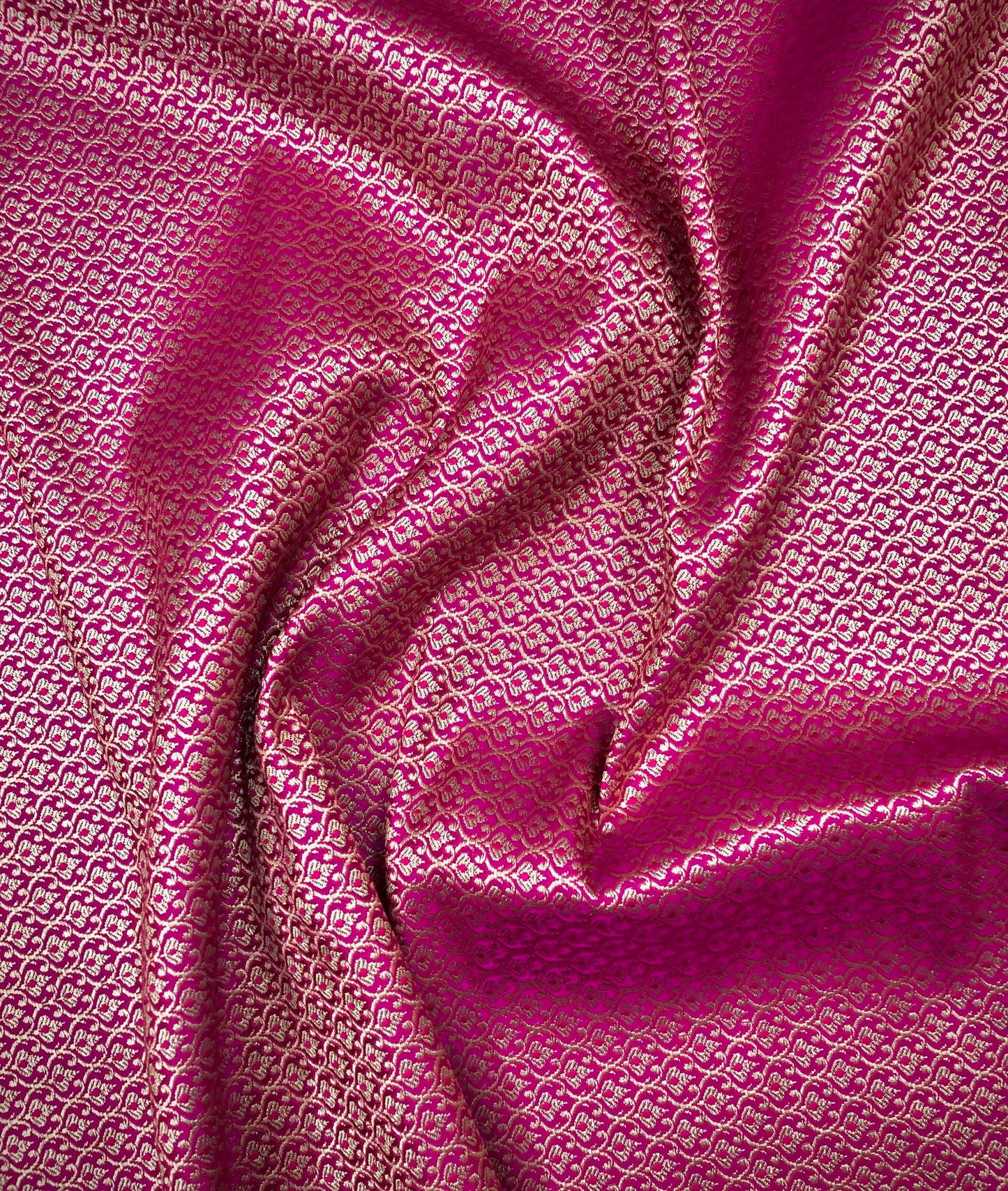 Brocade fabric Jacquard damask fabric Pink Gold brocade Wedding bridal Dress Designer fabric Silk Brocade Home Furnishing Fabric By the Yard