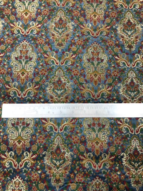 Brocade fabric Gray Gold Jacquard fabric Gifts for her Wedding bridal dress fabric brocadeLuxury Dress Brocade fabric by the yard -NFAF94