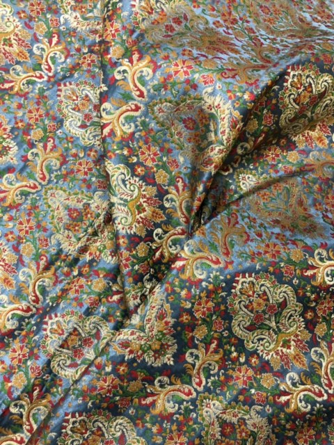 Brocade fabric Gray Gold Jacquard fabric Gifts for her Wedding bridal dress fabric brocadeLuxury Dress Brocade fabric by the yard -NFAF94