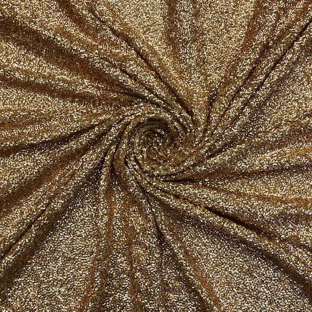 Gold embroidered fabric, Sequin Georgette Fabric, Evening dress, Bridesmaid dress, Wedding inspiration, Fabric store, Handmade - SQAF21