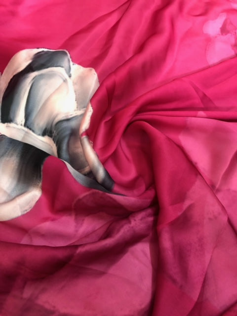 Saree Fabric Sarong Fabric Crepe Draping beach Party fabric Printed Sarong, Soft cotton Dupatta Print scarves Silk Crepe Fabric