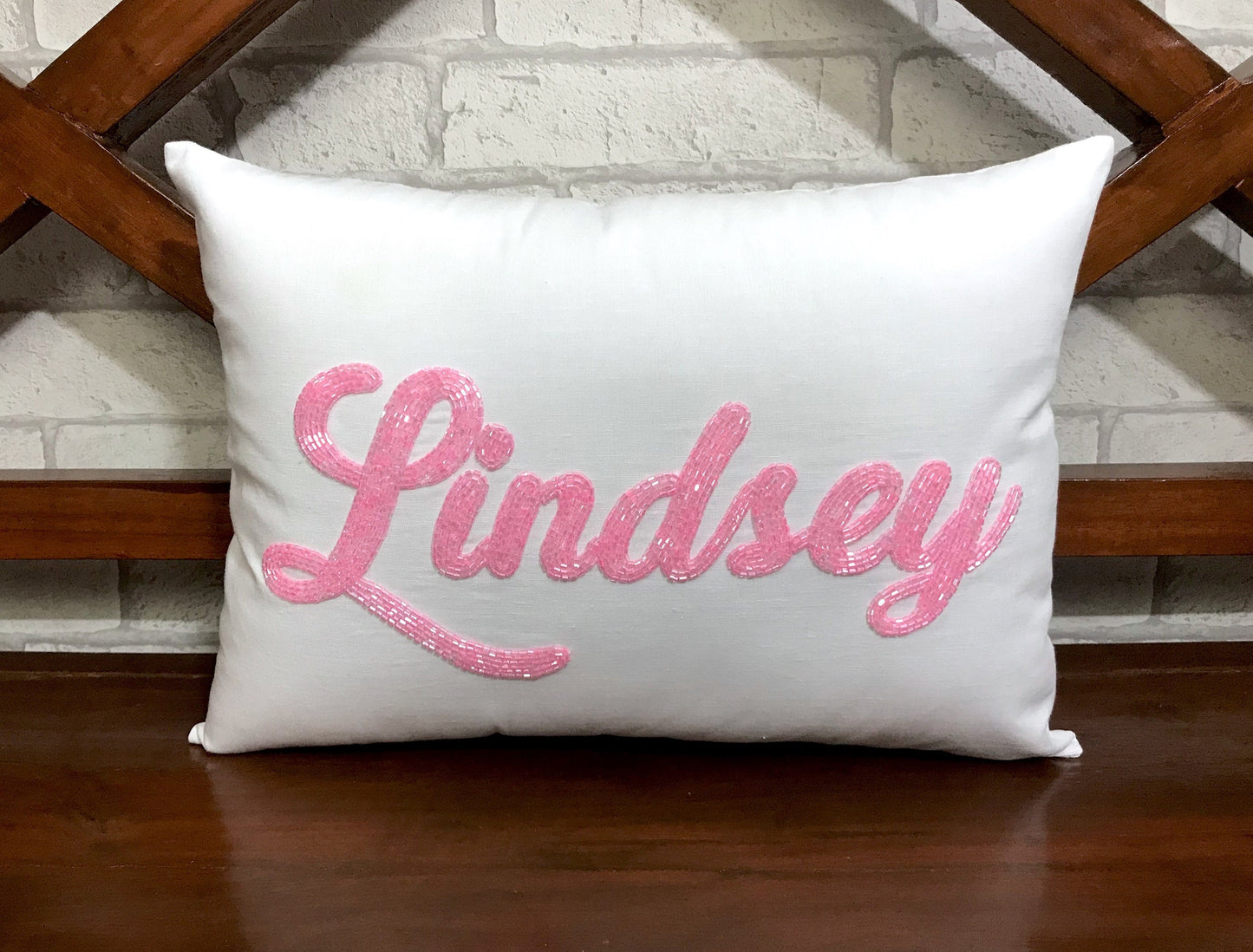 Kids Name Last Name Pillow Cover Cushion Personalized Birthday Baby Couple Wedding Love Anniversary Gift in All Sizes.