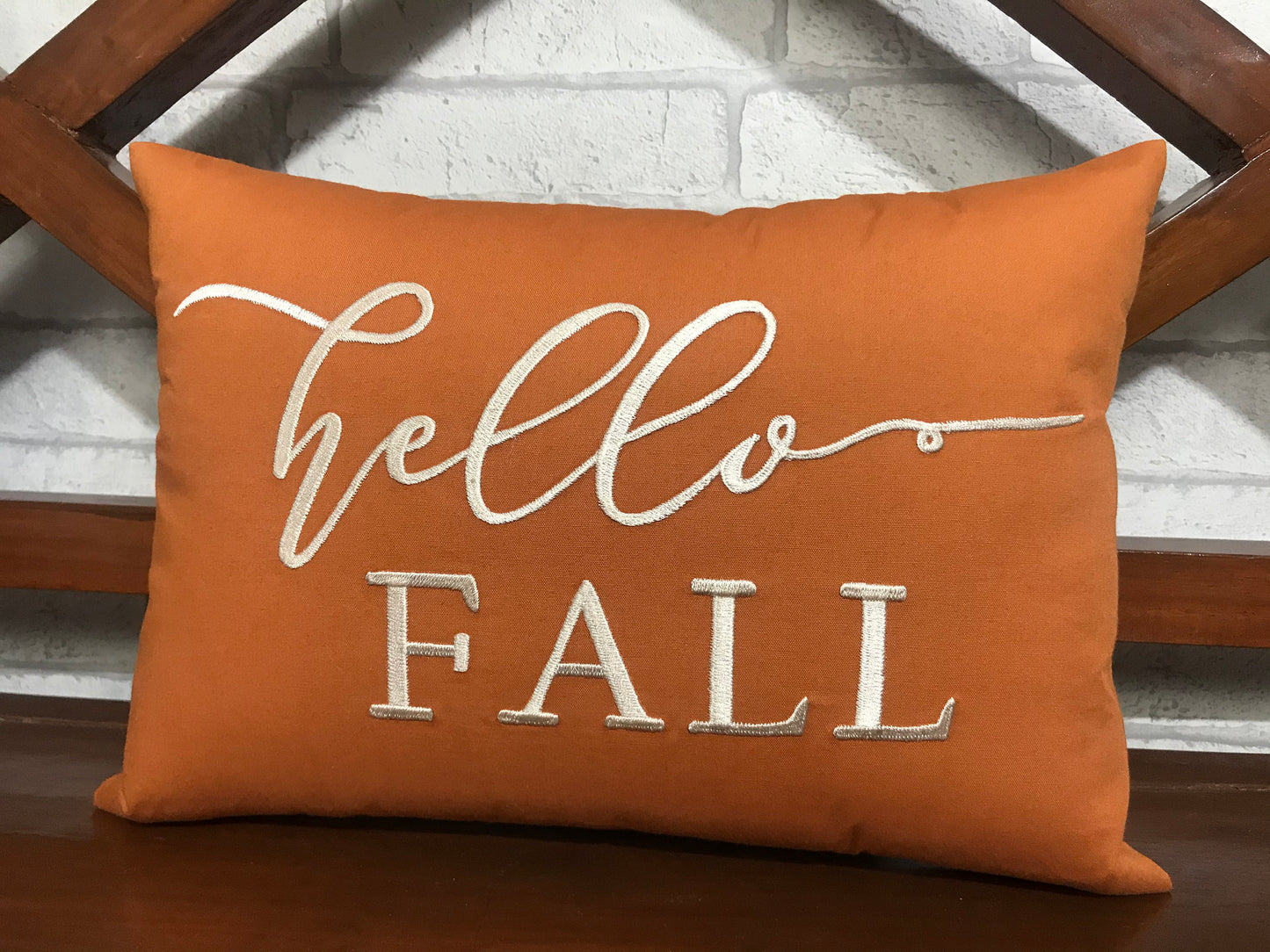 Hello Fall Pillow, Fall décor, Autumn Décor, Fall Décor, Farmhouse Décor, Cottage décor, Thanksgiving Décor, Fall pillow, Porch Décor.