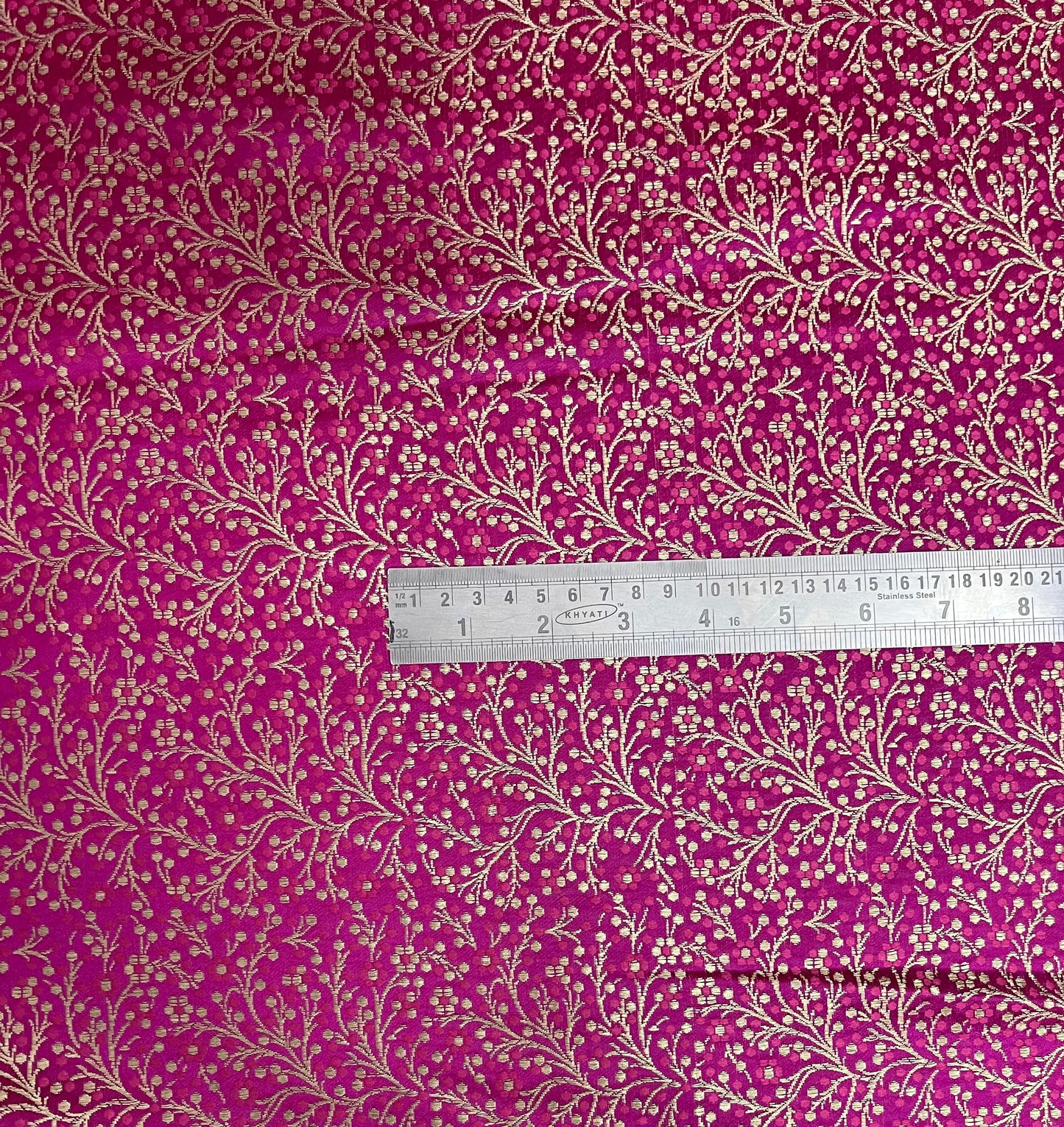Brocade fabric Jacquard damask fabric Pink Gold brocade Wedding bridal Dress Designer fabric Silk Brocade Home Furnishing Fabric By the Yard