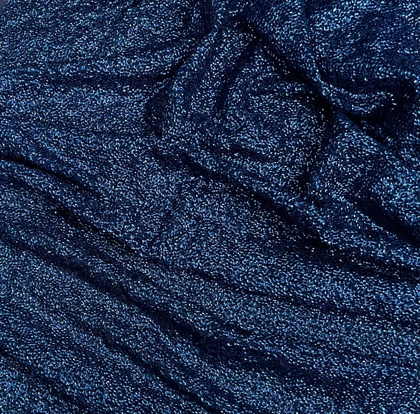Embroidered fabric Navy Blue Georgette Sequin fabric Wedding Indian Lehenga Fabric Dupatta Dress fabric Embroidery fabric by the yard meter