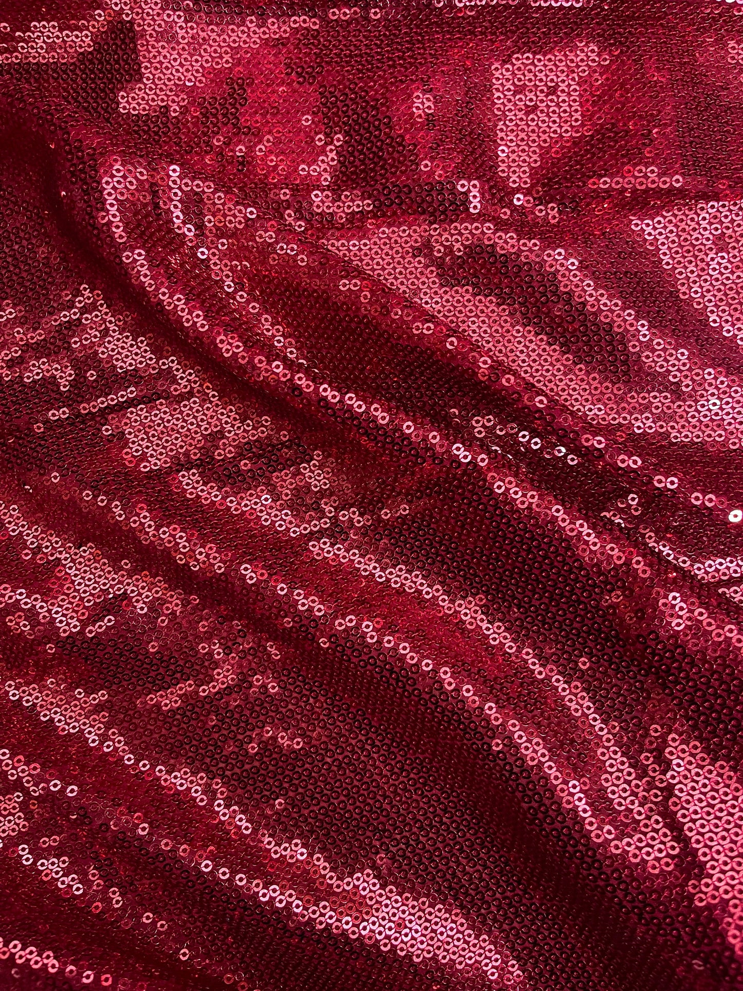 Red embroidered fabric, Georgette sequin fabric, Haute couture, Couture fashion, Fabric store, Royal fabric, Wedding dress, Bridesmaid dress - SQAF27