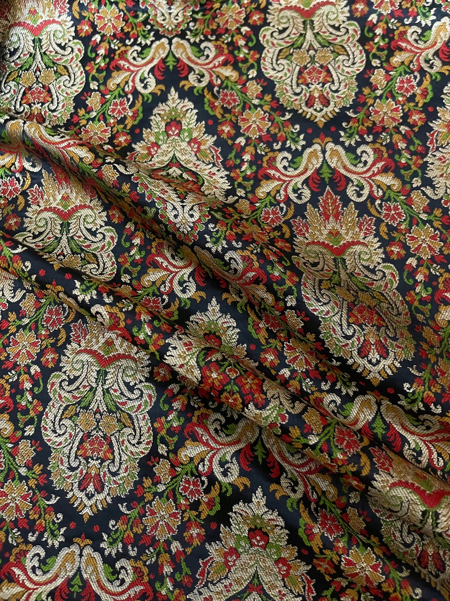 Brocade fabric Jacquard damask fabric Dressmaking Supplies Wedding bridal fabric DIY craft fabric Silk dress Brocade fabric by the yard