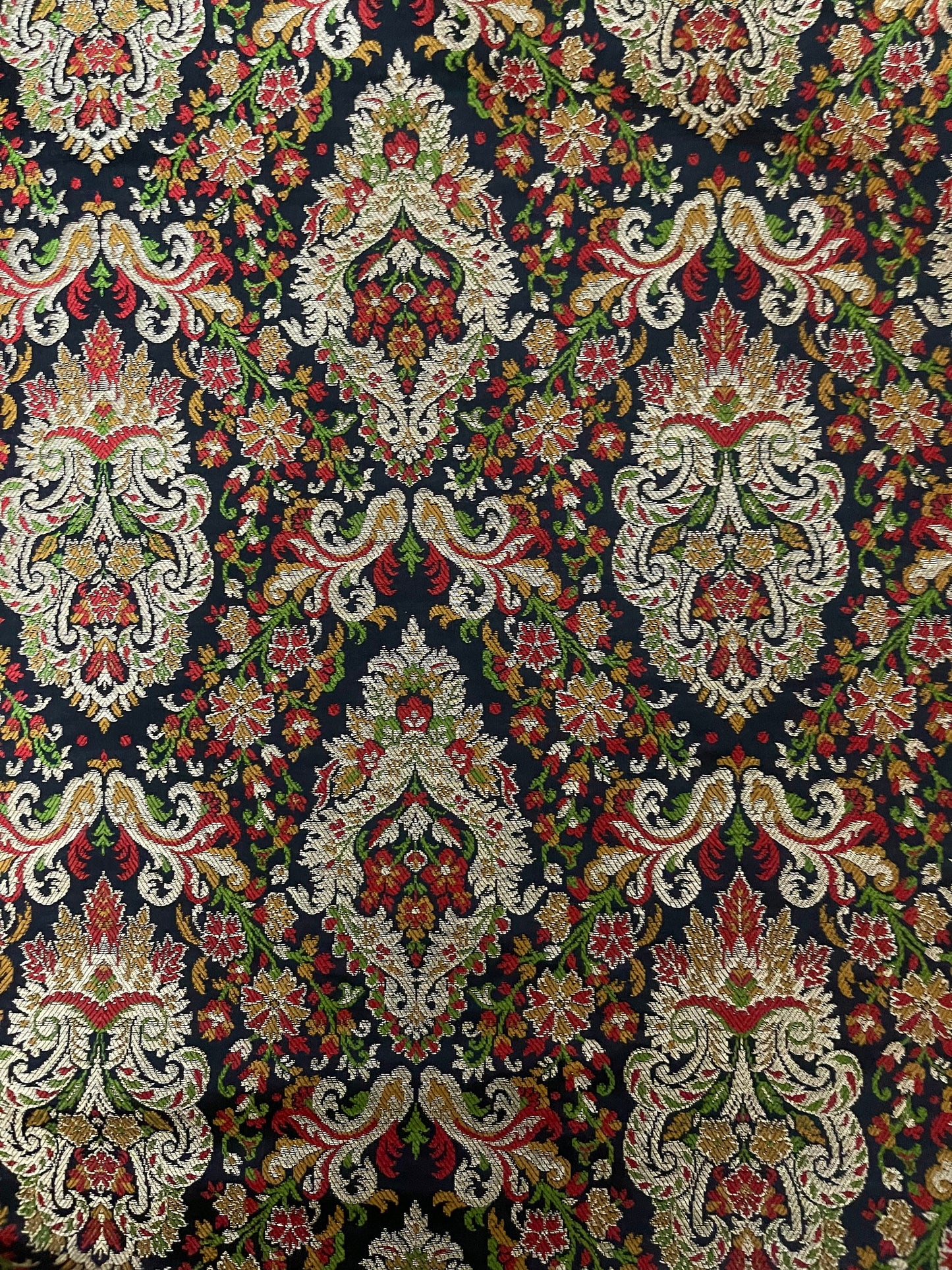 Brocade fabric Jacquard damask fabric Dressmaking Supplies Wedding bridal fabric DIY craft fabric Silk dress Brocade fabric by the yard