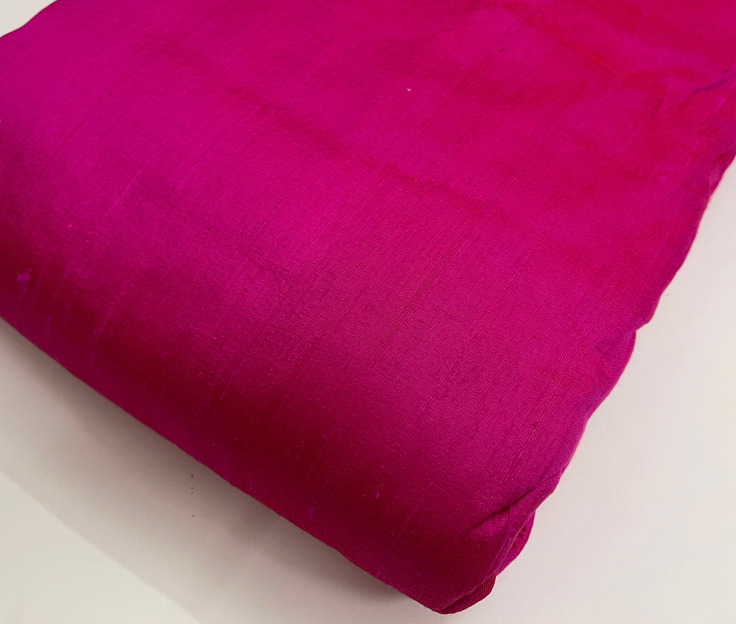 Pink shantung raw silk fabric, Wedding dress fabric, fashion fabric, Handloom dupioni silk, Silk dress, Luxury fabric - RSAF08