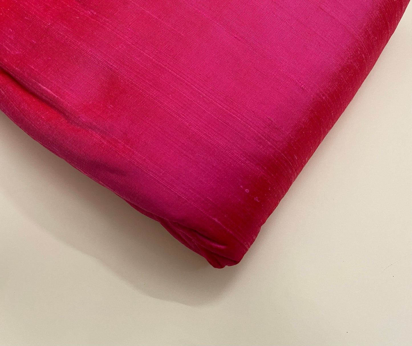 Pink shantung raw silk fabric, Handloom dupioni silk, Wedding dress, Pure fabrics, Silk dress, Bridesmaid dress, Luxury fabric - RSAF20