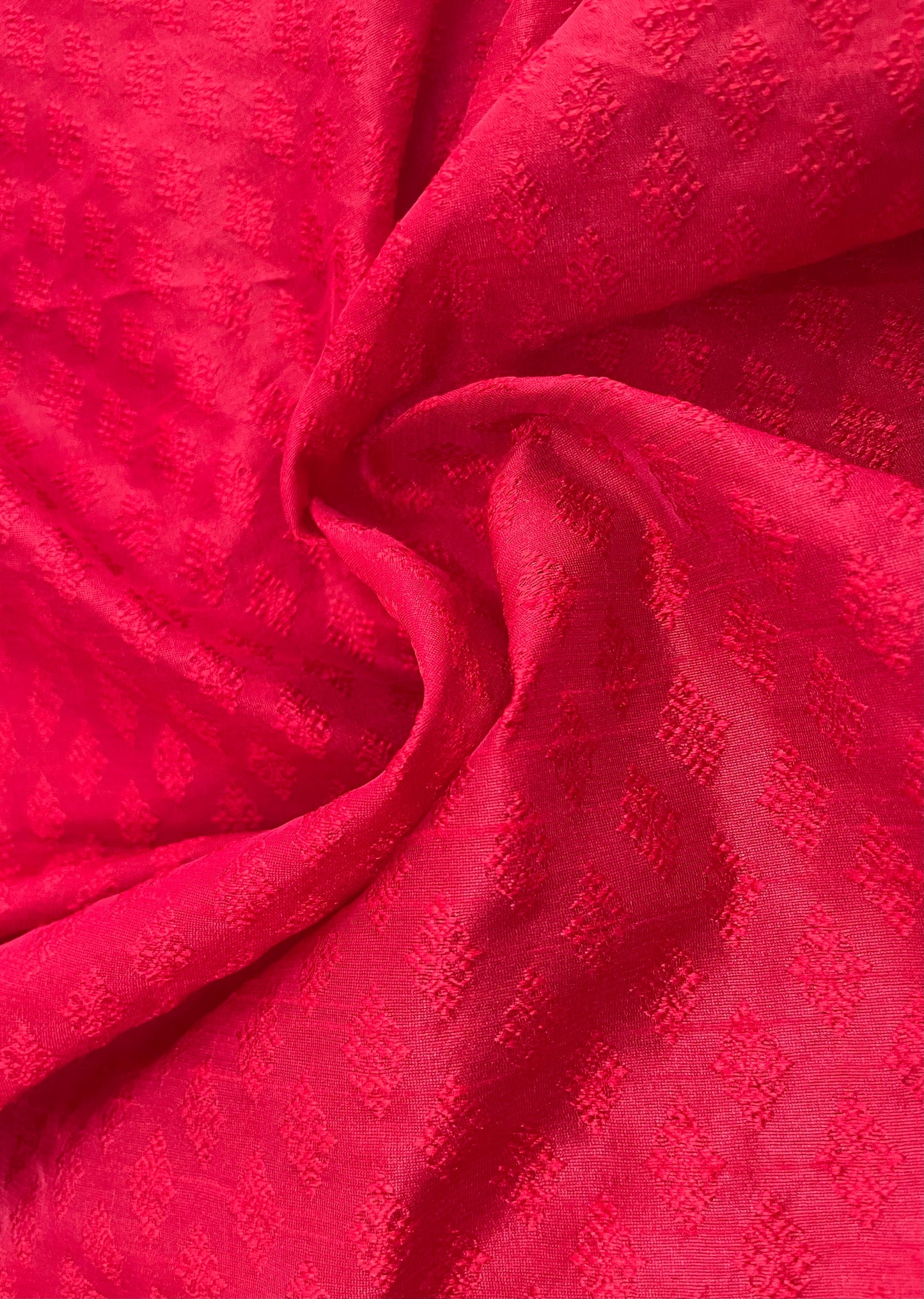 Red brocade fabric, Wedding dress fabric, Fancy fabric, Historical fabric, Fashion fabric, Medieval fabric, Flower brocade, Jacquard fabric, Designer fabric - NFAF733