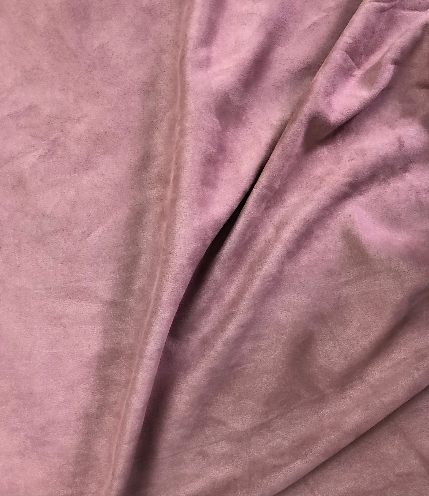 Rayon Suede Stretch Velvet fabric in Ash Pink Color, Multiple lengths will come in the continuous piece - VLTF01