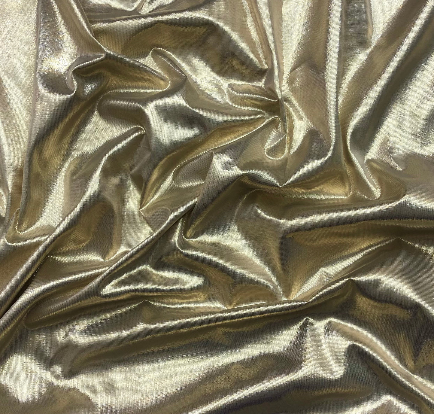 Gold Taffeta Fabric, Dress, Apparel Fabric, Poly Silk fabric ,Multiple yardage will come in one piece TSF1070