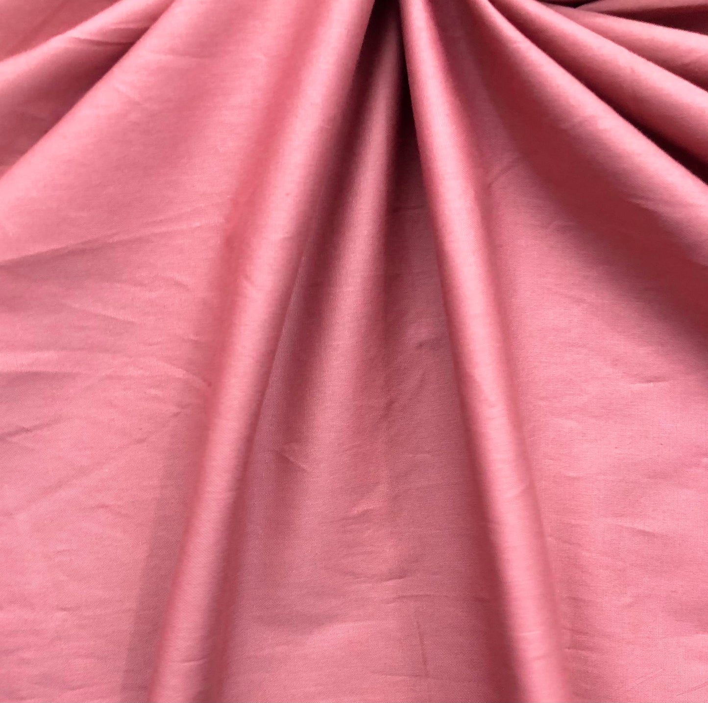 Pure Cotton fabric in Old Rose Color, Multiple lengths will come in the continuous piece - COTF19