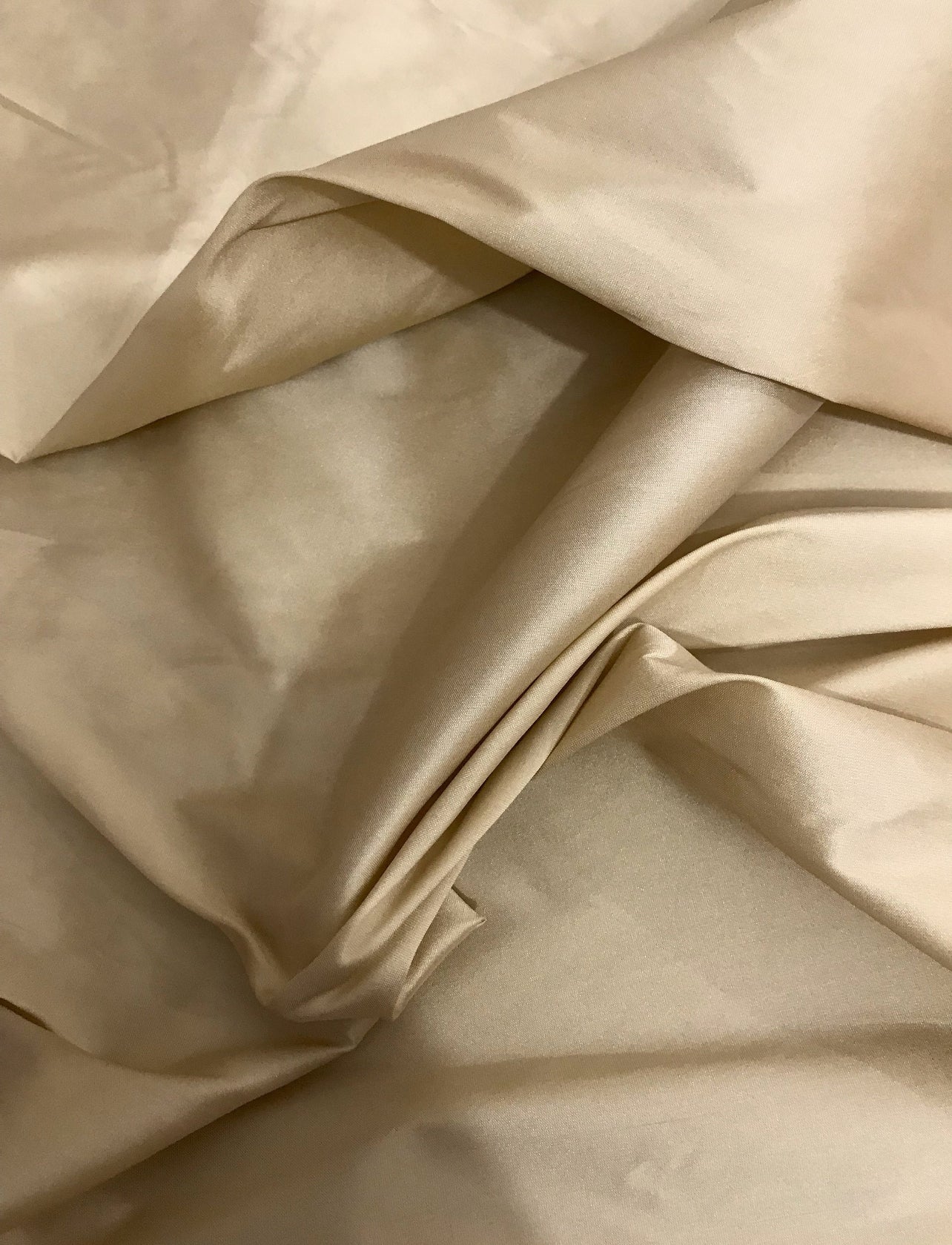 Gold Poly Raw Silk Faux Dupion 100% Polyester Upholstery Fabric Bridal Craft Dress Quilting Material TSF50