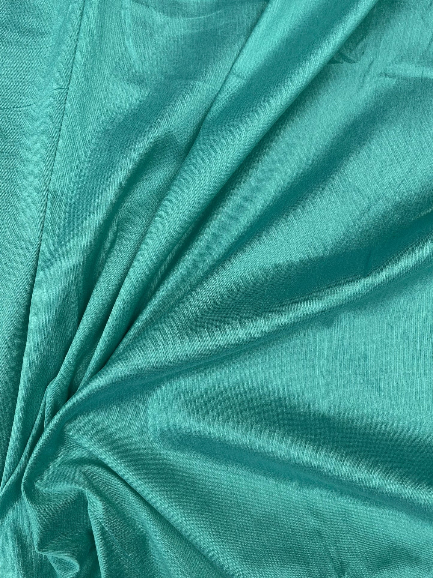 Shantung Cotton Silk See Green Fabric, Handloom Dress, Wedding Silk Fabric, Multiple yardage will come in the continuous length NF924