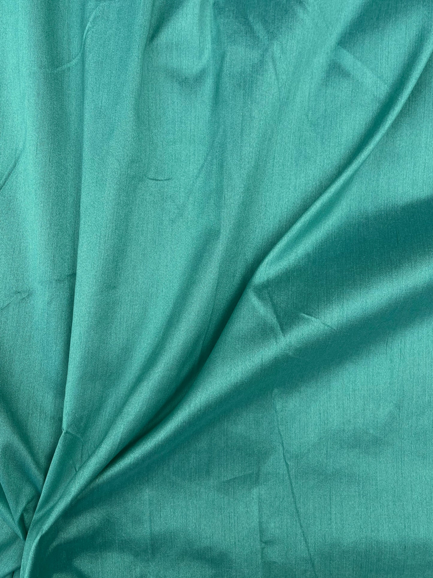 Shantung Cotton Silk See Green Fabric, Handloom Dress, Wedding Silk Fabric, Multiple yardage will come in the continuous length NF924