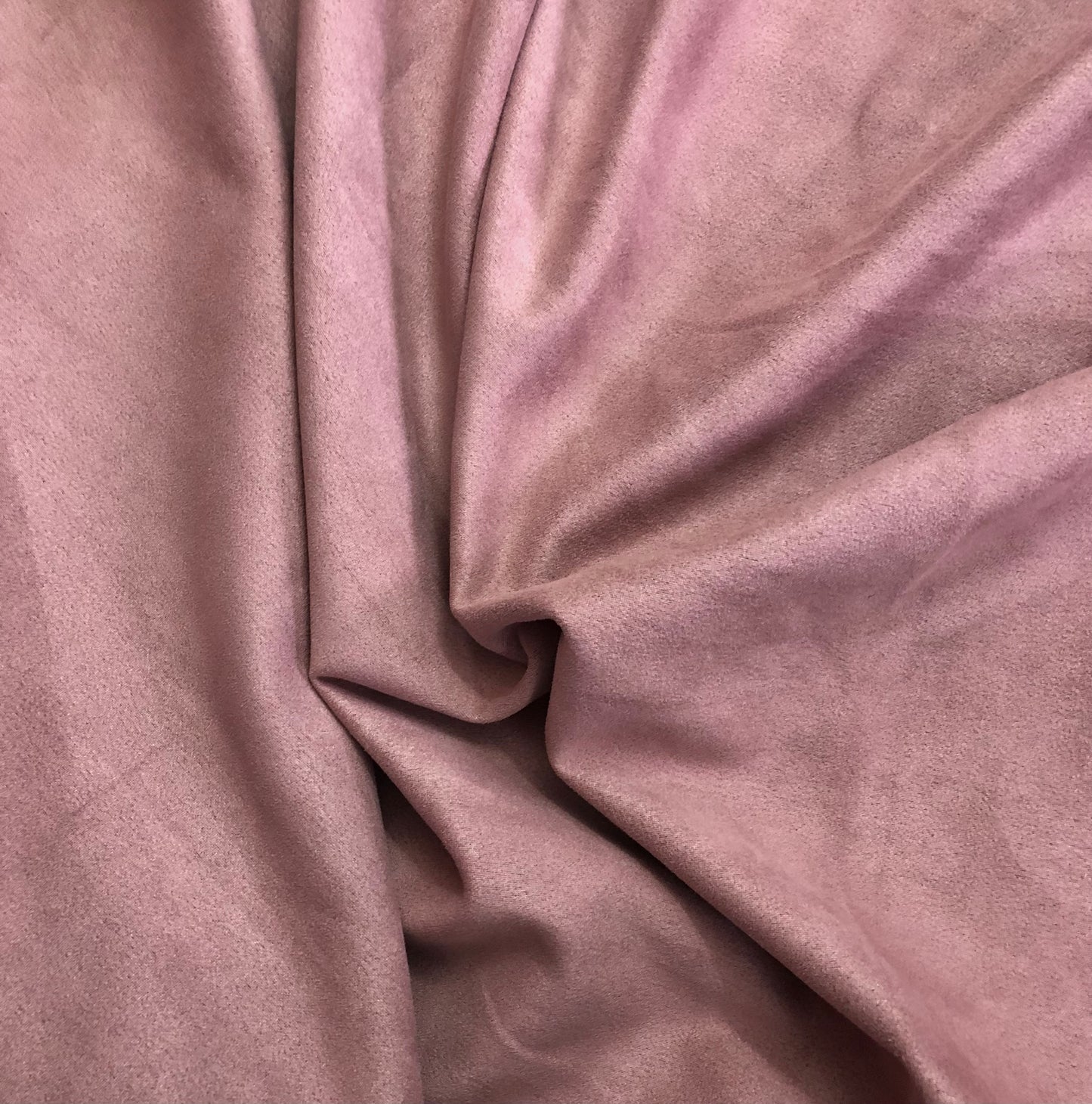 Rayon Suede Stretch Velvet fabric in Ash Pink Color, Multiple lengths will come in the continuous piece - VLTF01