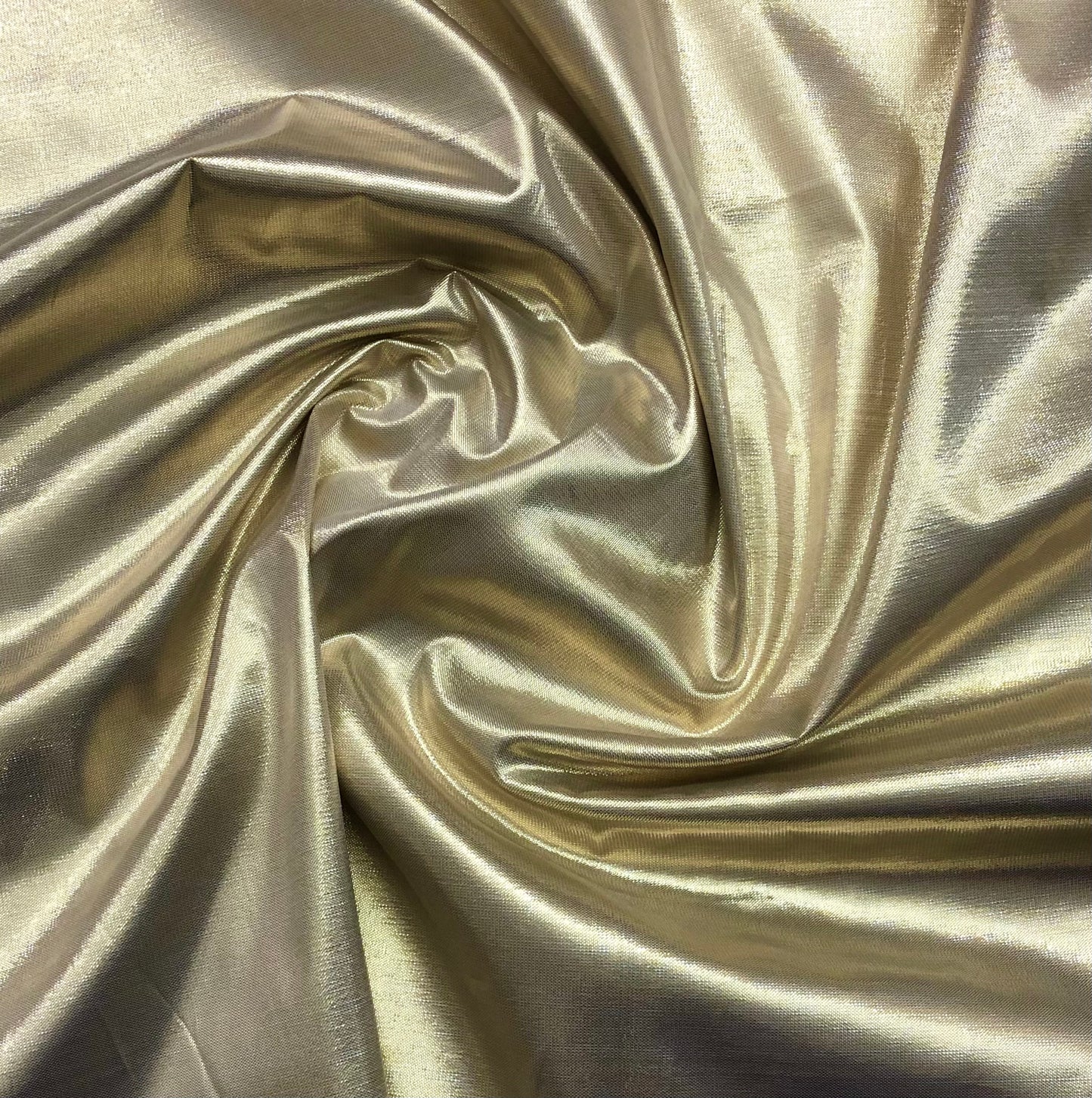 Gold Taffeta Fabric, Dress, Apparel Fabric, Poly Silk fabric ,Multiple yardage will come in one piece TSF1070