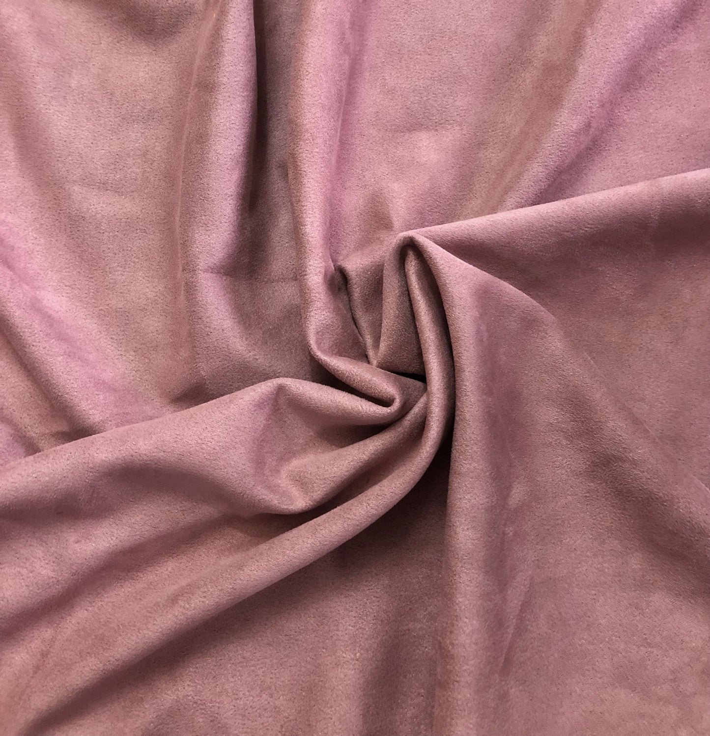 Rayon Suede Stretch Velvet fabric in Ash Pink Color, Multiple lengths will come in the continuous piece - VLTF01