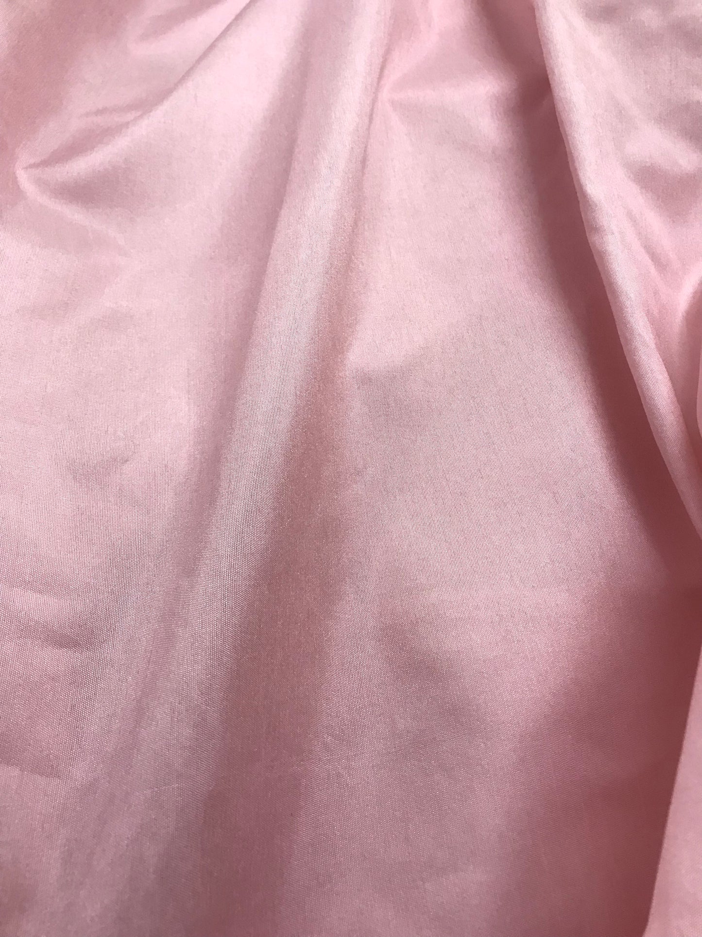 Baby Pink Poly Raw Silk Faux Dupion 100% Polyester Upholstery Fabric Bridal Craft Dress Quilting Material - TSF45