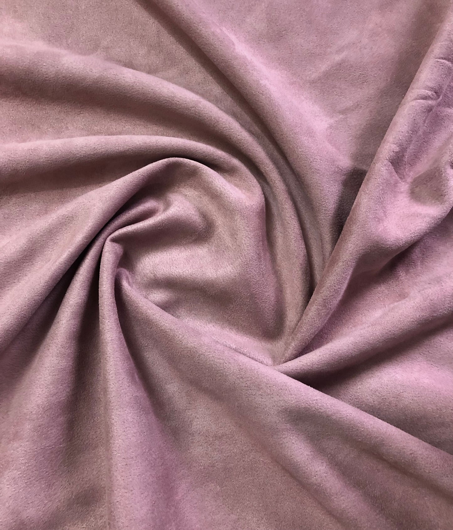 Rayon Suede Stretch Velvet fabric in Ash Pink Color, Multiple lengths will come in the continuous piece - VLTF01