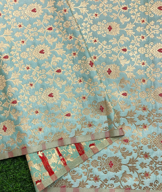 Brocade fabric Jacquard Damask fabric Sage Green Brocade Wedding Bridal Silk Dress Fabric Upholstery Brocade fabric by the yard - NFAF702