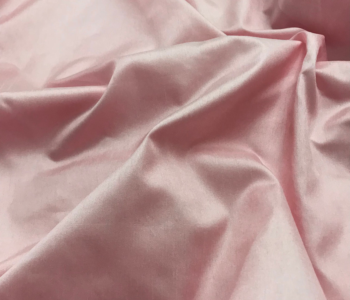 Baby Pink Poly Raw Silk Faux Dupion 100% Polyester Upholstery Fabric Bridal Craft Dress Quilting Material - TSF45