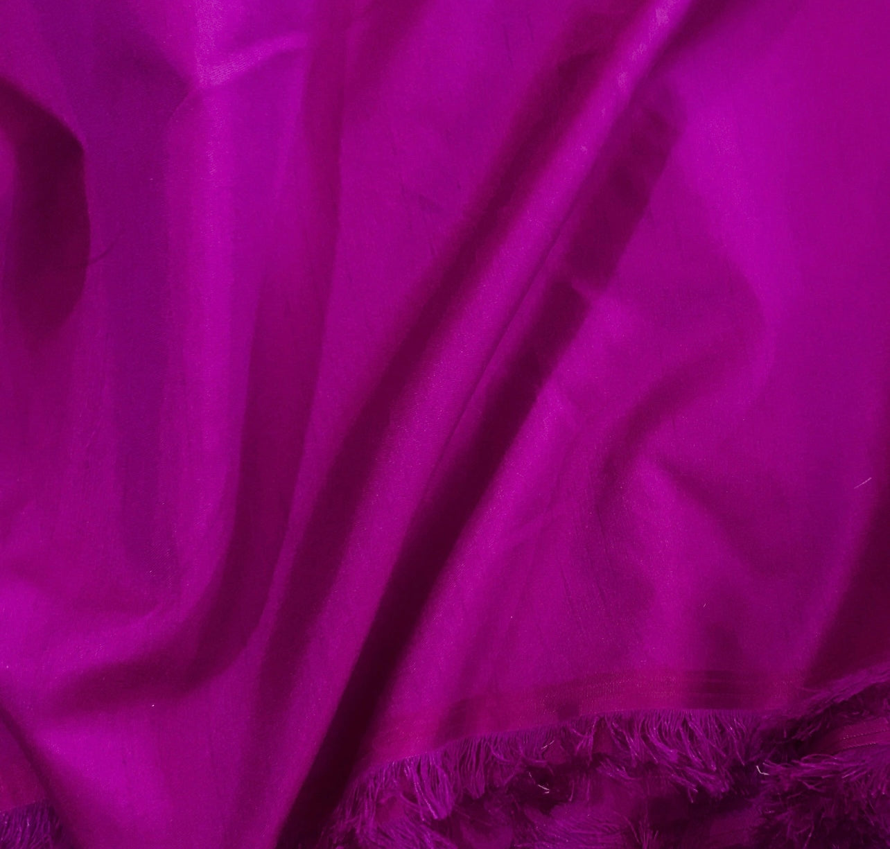 Purple Taffeta Fabric, Dress, Costume Apparel Fabric, Indian Poly Silk Fabric, Multiple yardage will come in a continuous length - TSF821