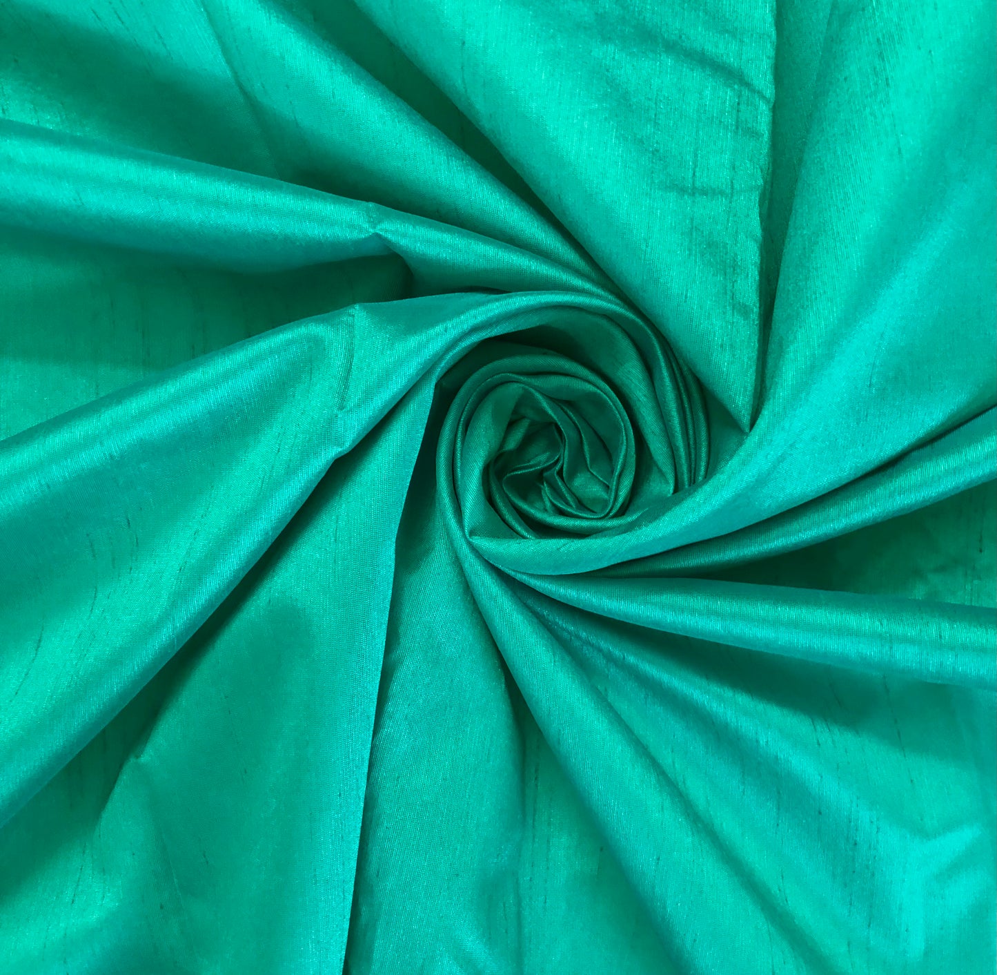 Green Poly Raw Silk Faux Dupion 100% Polyester Upholstery Fabric Bridal Craft Dress Quilting Material TSF39