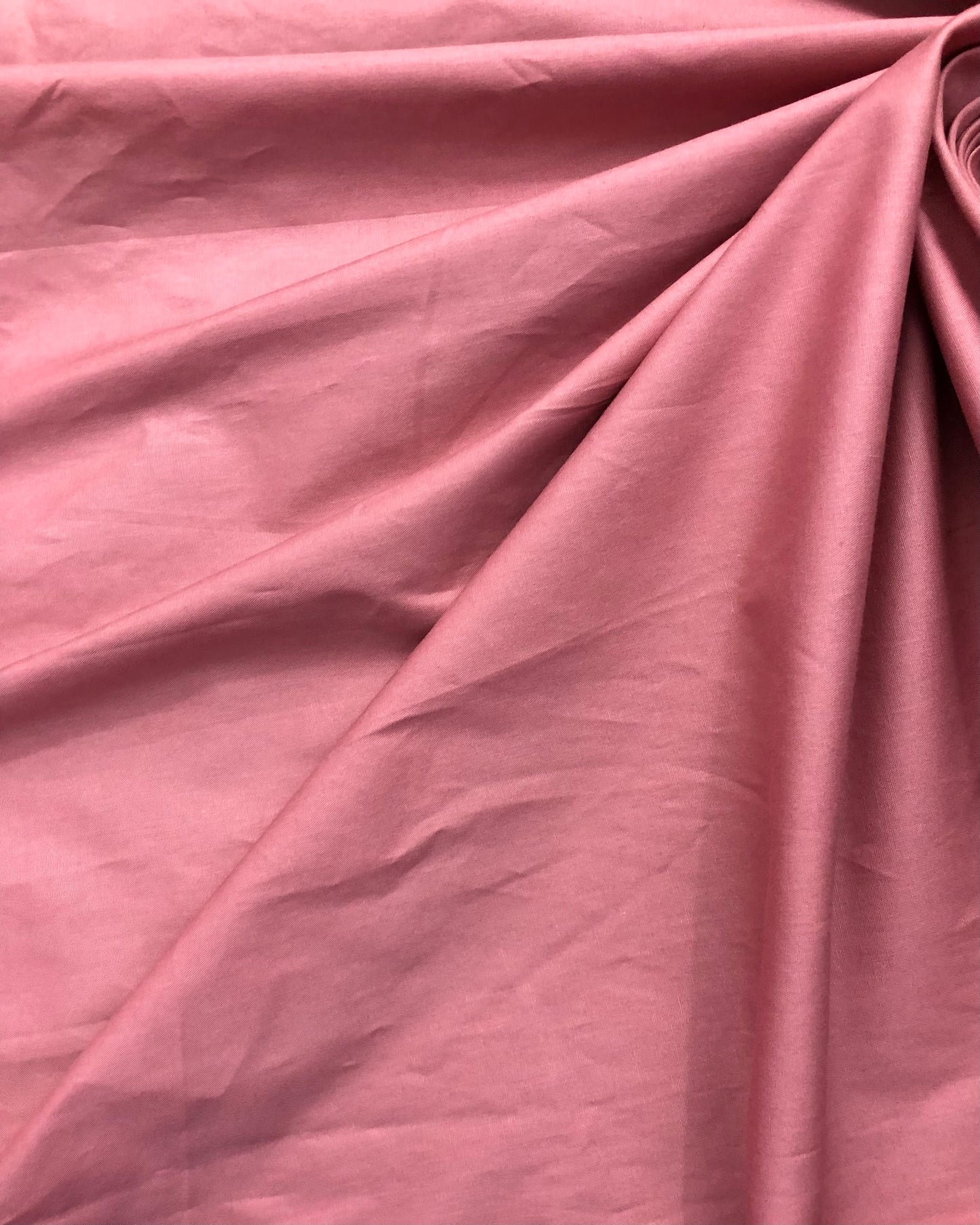 Pure Cotton fabric in Old Rose Color, Multiple lengths will come in the continuous piece - COTF19