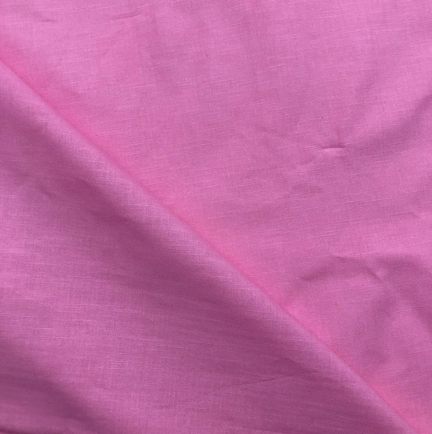 Pure Cotton fabric in Pink Color, Multiple lengths will come in the continuous piece - COTF21