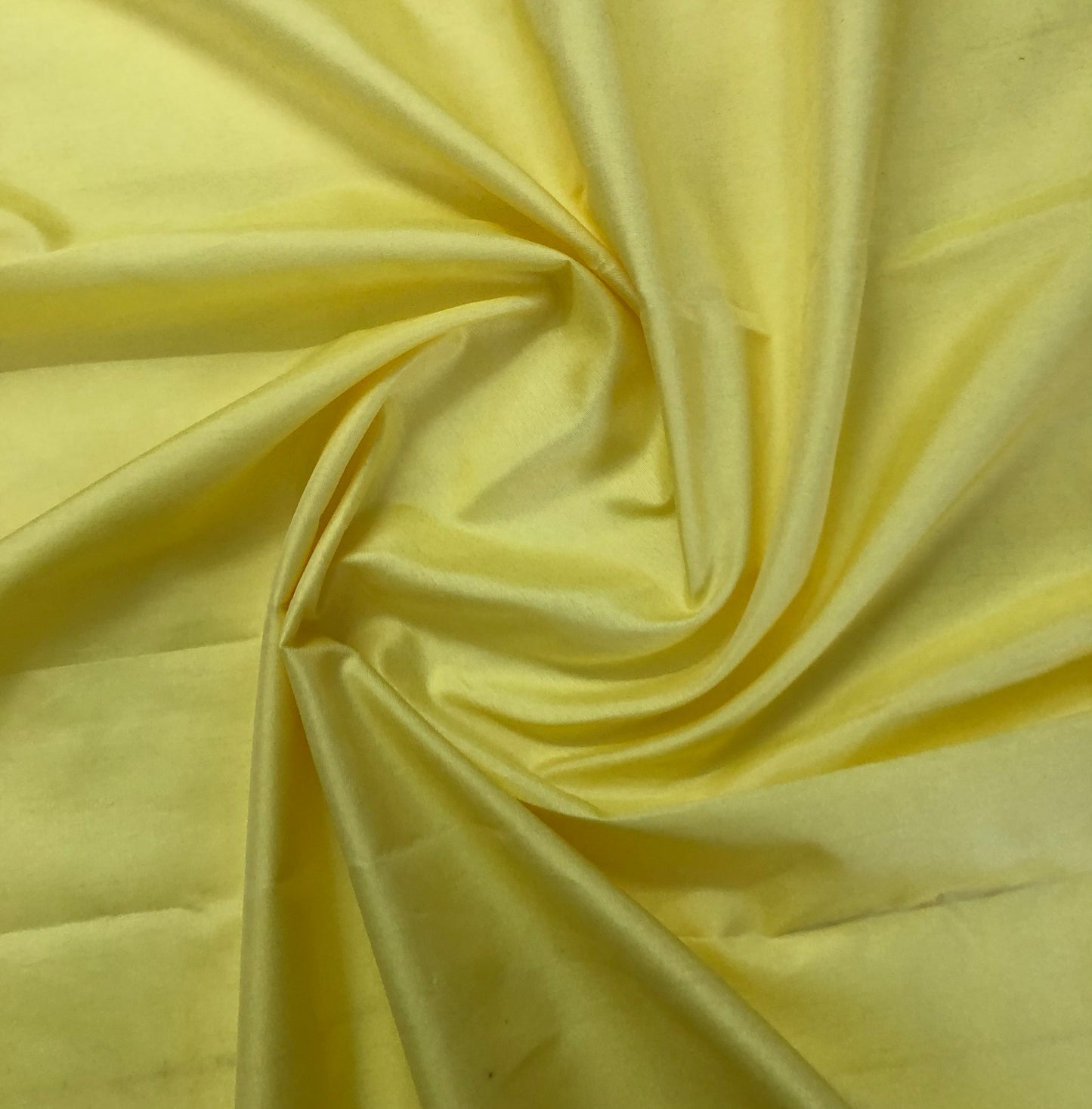 Lemon Yellow Poly Raw Silk Faux Dupion 100% Polyester Upholstery Fabric Bridal Craft Dress Quilting Material TSF41