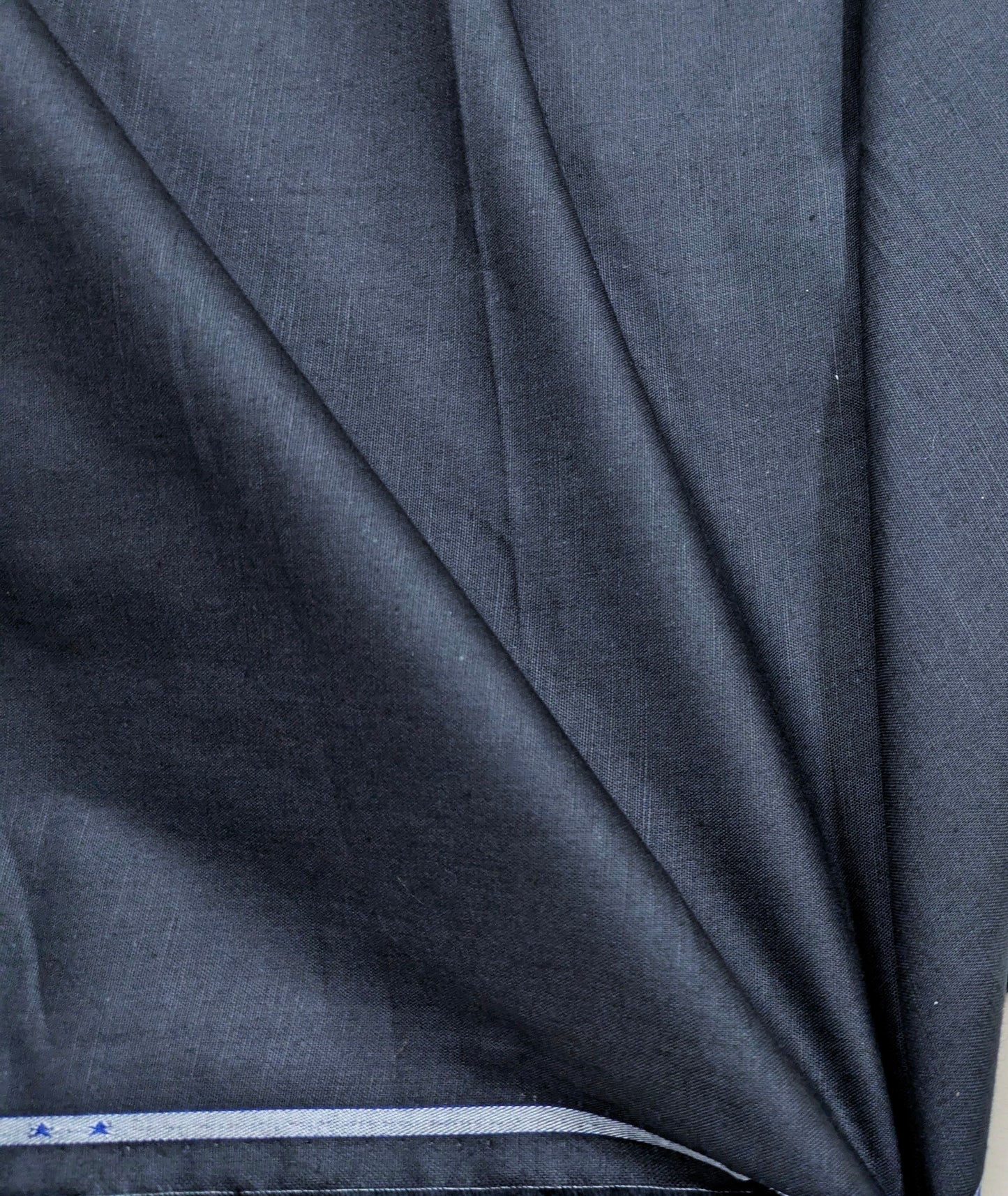 Charcoal gray cotton fabric, Wedding dress, Quilting fabric, Linen fabric, Upholstery fabric, Indian fabric, Casual dress fabric, Fashion fabric - COTF37