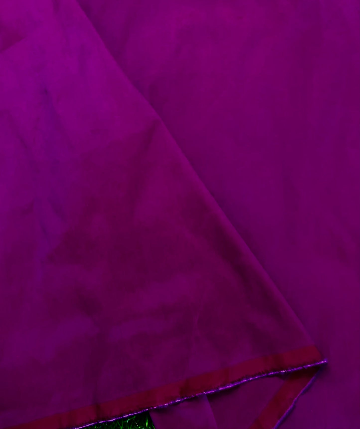 Purple Taffeta Fabric, Dress, Costume Apparel Fabric, Indian Poly Silk Fabric, Multiple yardage will come in a continuous length - TSF841