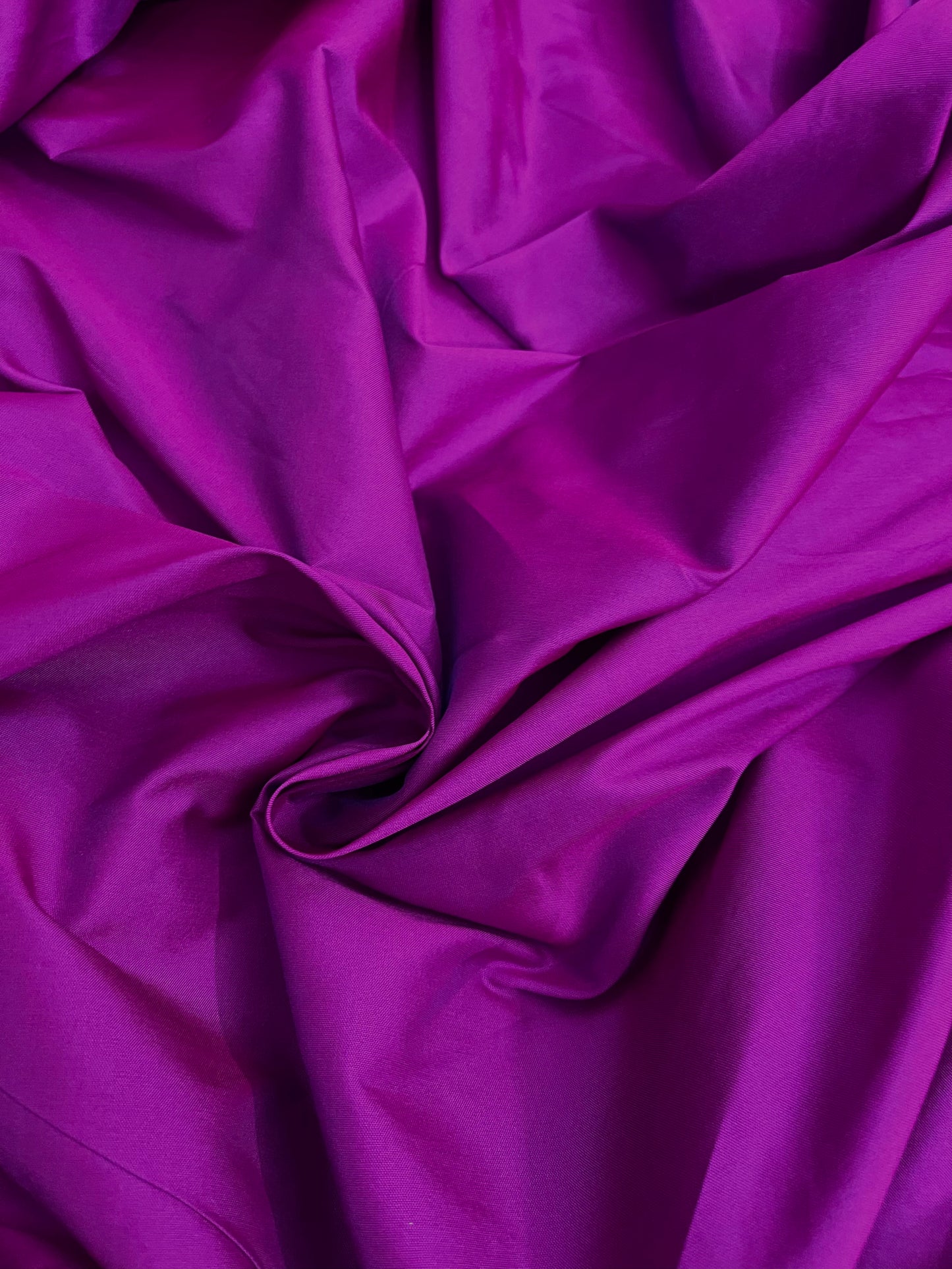 Purple Taffeta Fabric, Dress, Costume Apparel Fabric, Indian Poly Silk Fabric, Multiple yardage will come in a continuous length - TSF821