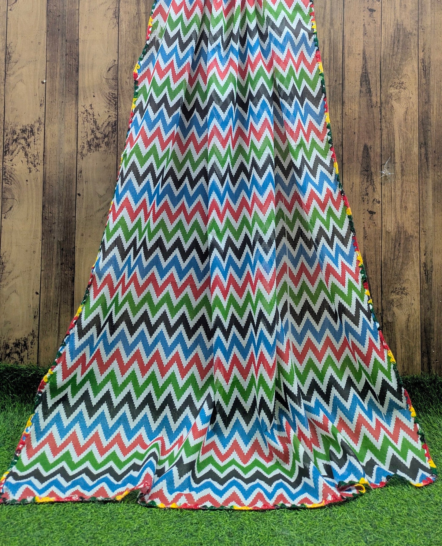 multicolor Jaipuri print Dupatta ,Indian Cotton Scarf, Drape, Shawl, Veil, Bridesmaids gift, Gift for her, Best gift ideas DP1018