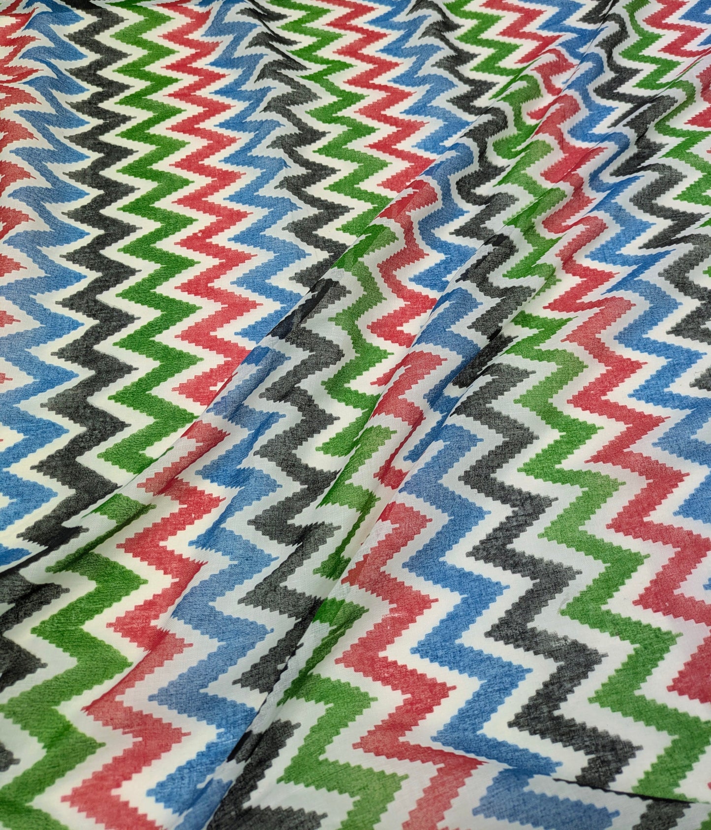 multicolor Jaipuri print Dupatta ,Indian Cotton Scarf, Drape, Shawl, Veil, Bridesmaids gift, Gift for her, Best gift ideas DP1018